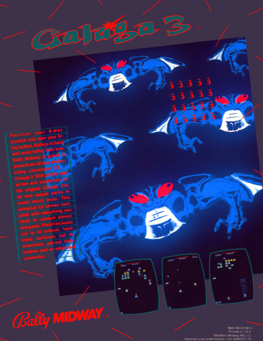 Galaga 3 (set 2) Game Cover
